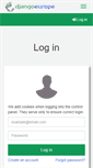 Mobile Screenshot of panel.djangoeurope.com