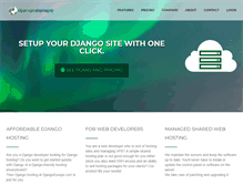 Tablet Screenshot of djangoeurope.com